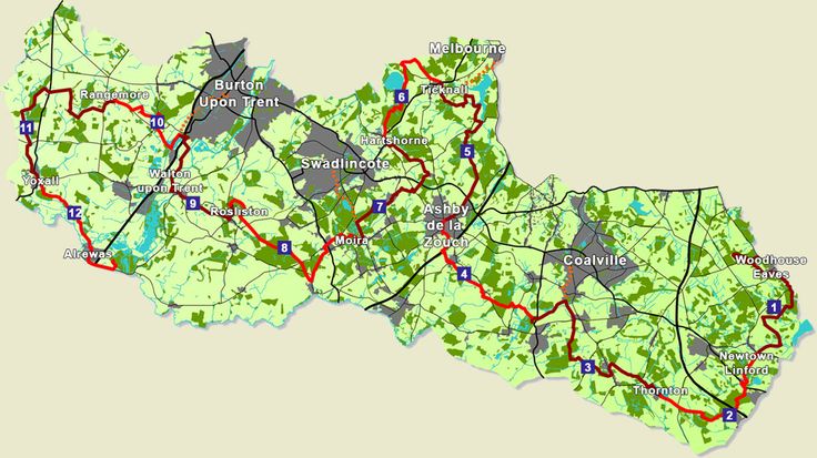 National Forest Map