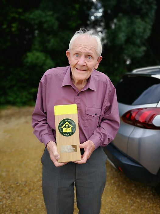 John Williams With Award